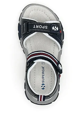 Sandali blu da Bimbo Casual Superga 63278