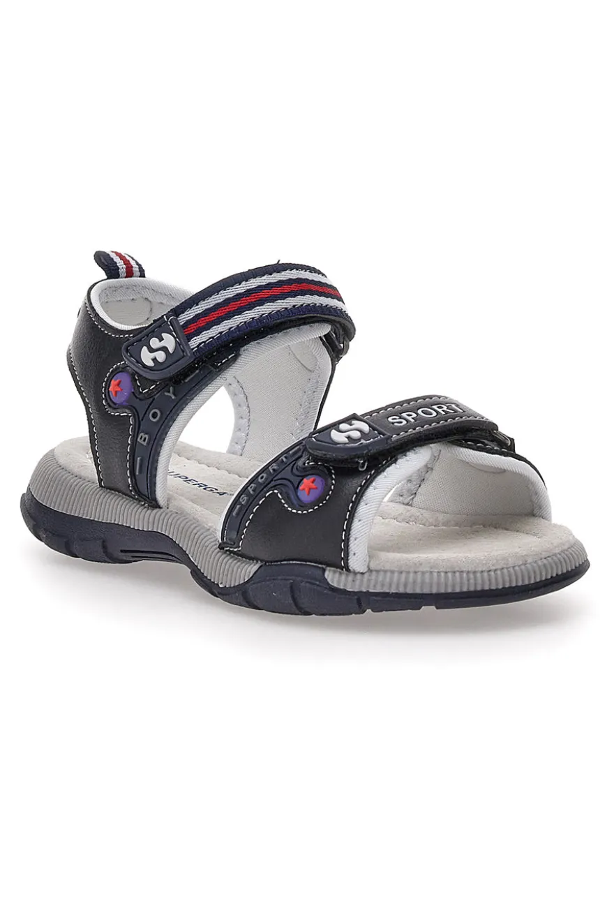 Sandali blu da Bimbo Casual Superga 63278