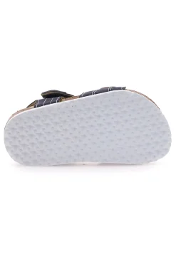 Sandali Blu e bainco con chiusura a strappo PITT KIDS 14128