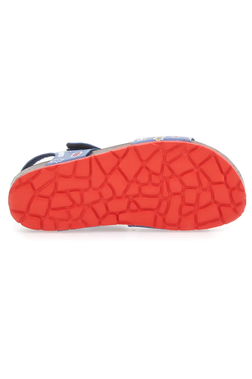 Sandali Blu e Rossi Made in Italy PITT KIDS 45289GHP