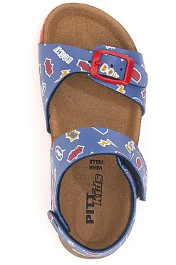 Sandali Blu e Rossi Made in Italy PITT KIDS 45289GHP