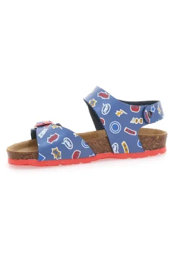 Sandali Blu e Rossi Made in Italy PITT KIDS 45289GHP