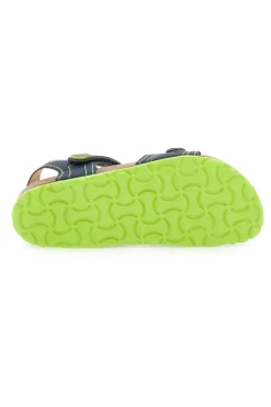 Sandali Blu e Verdi casual da Bimbi Asso 13569