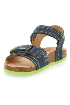 Sandali Blu e Verdi casual da Bimbi Asso 13569