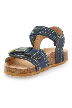 Sandali Blu e Verdi Casual da Bimbi Asso 64135