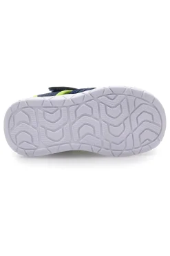 Sandali blu e verdi con strappo Pitt kids K25506
