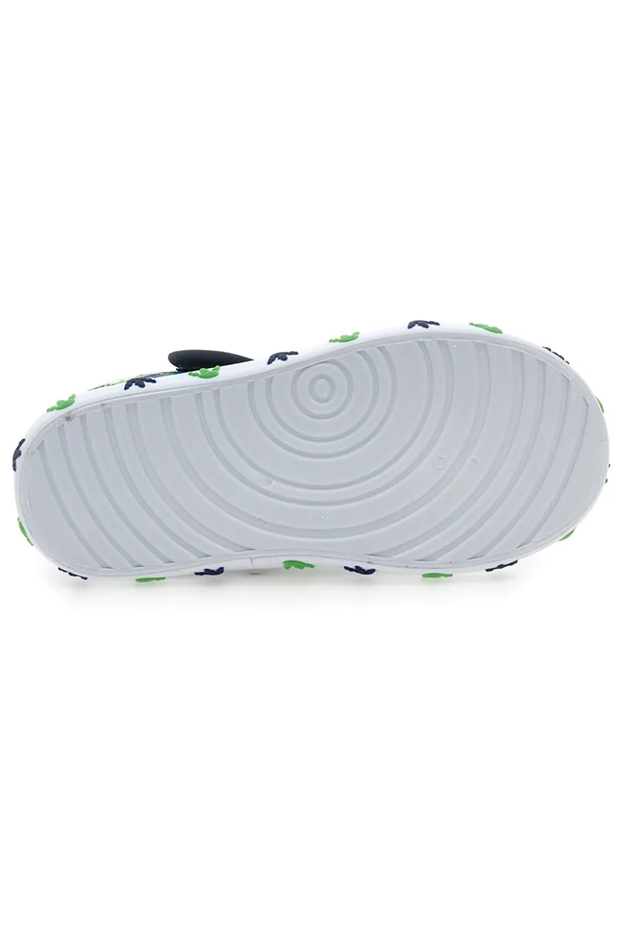 Sandali Blu e Verdi con Velcro DINAUSO S8020127T