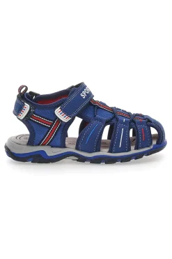 Sandali blu fisherman con Velcro Pitt Kids 14370