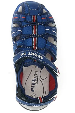 Sandali blu fisherman con Velcro Pitt Kids 14370