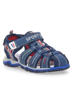 Sandali blu fisherman con Velcro Pitt Kids 14116