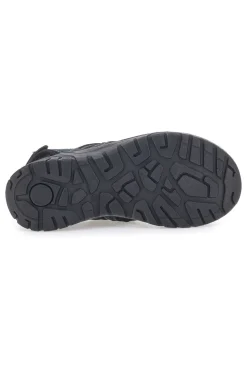 Sandali Blu in Vera Pelle con Velcro Regolabile FLY DINAMIC FD07