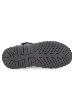 Sandali Blu in Vera Pelle Pittarello Eco 3004