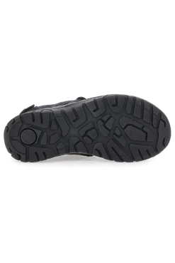 Sandali Blu In Vera Pelle Da Uomo Fly Dinamic 07