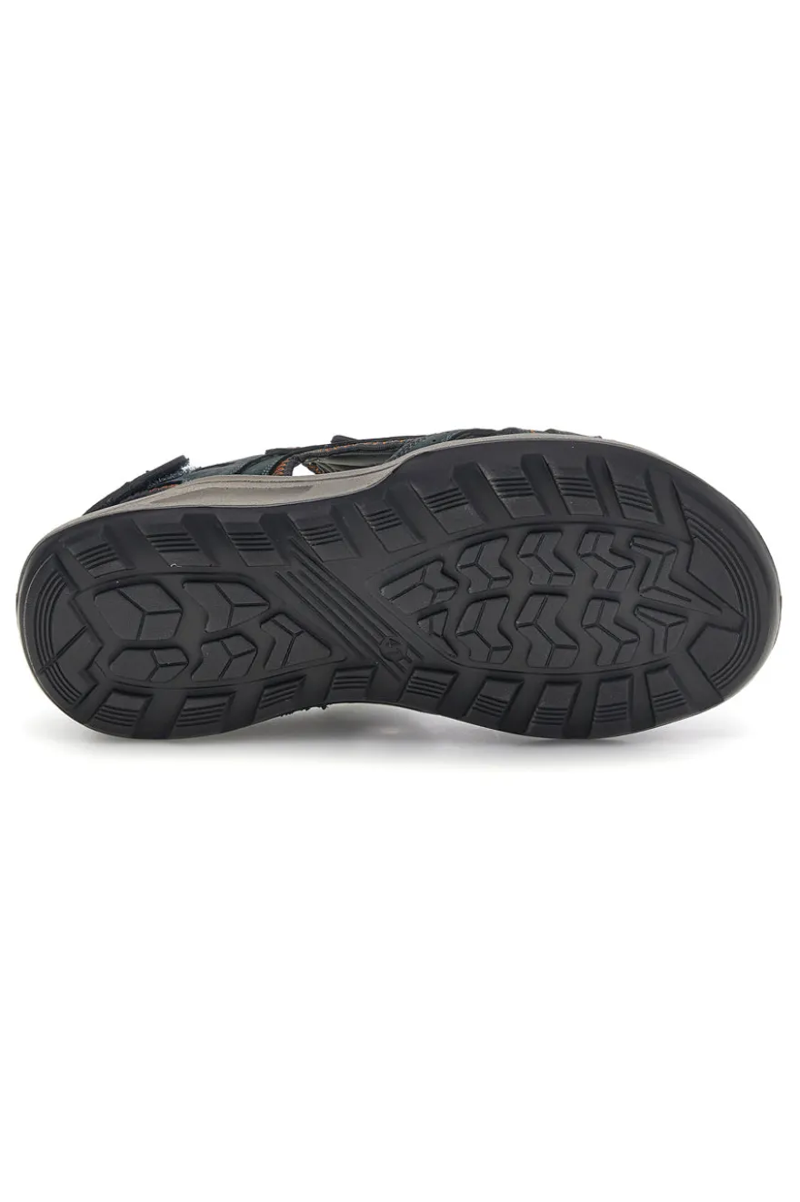 Sandali Blu in vera pelle Fly Dinamic FD505 da Uomo | Pittarello
