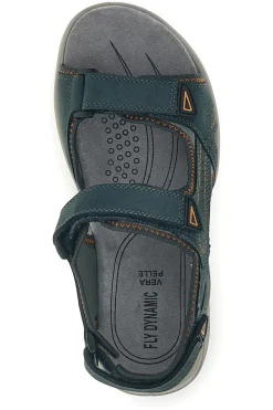 Sandali Blu in vera pelle Fly Dinamic FD505 da Uomo | Pittarello