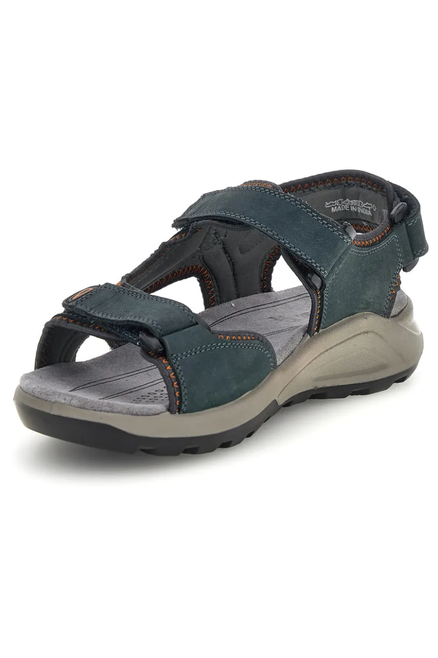 Sandali Blu in vera pelle Fly Dinamic FD505 da Uomo | Pittarello