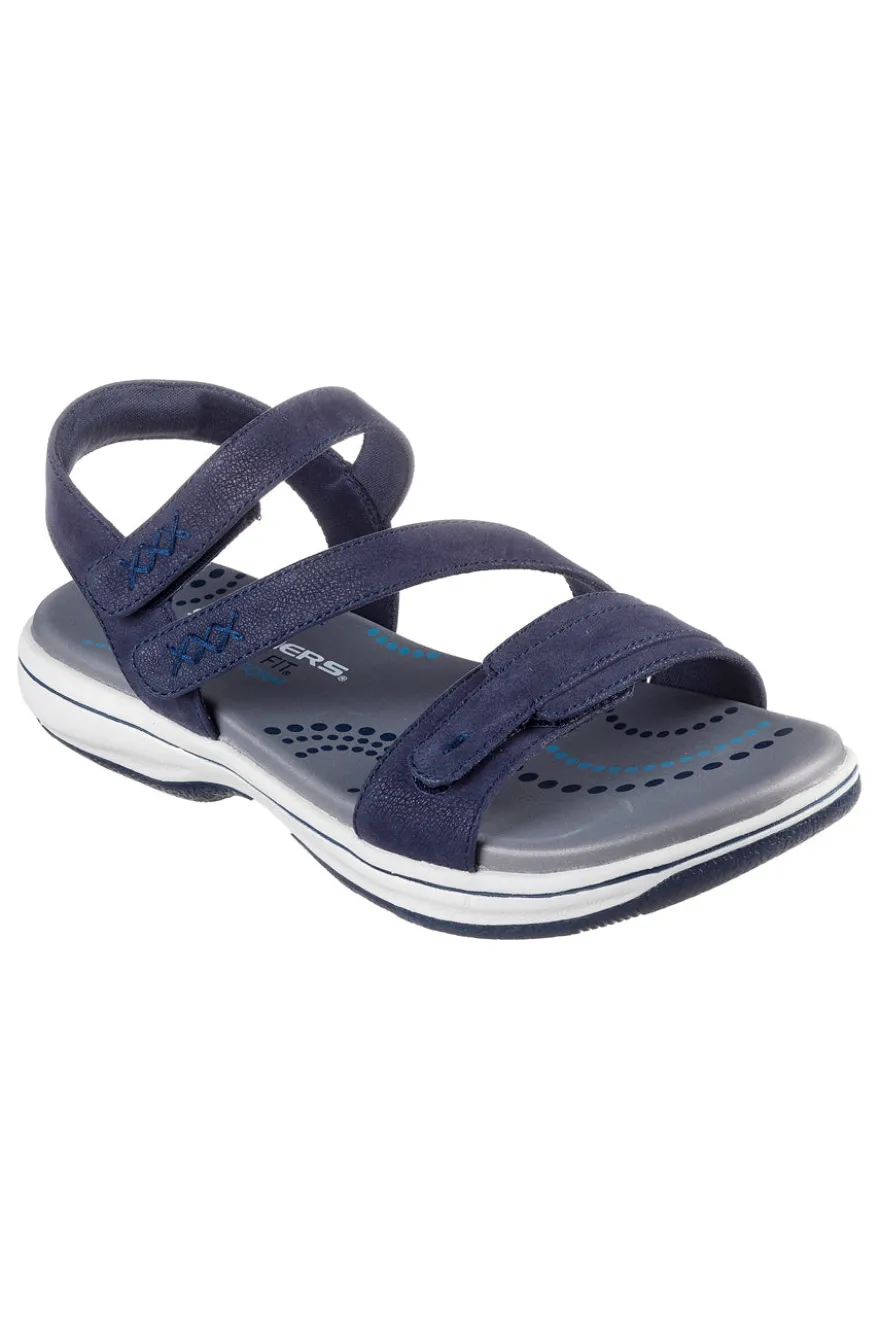 Sandali blu navy con fasce regolabili Skechers BAYSHORE BASIC NECESSITY