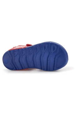 Sandali blu rosso leggero con chiusura a strappo Spiderman R1310681S01