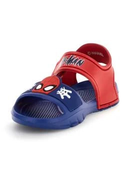 Sandali blu rosso leggero con chiusura a strappo Spiderman R1310681S01