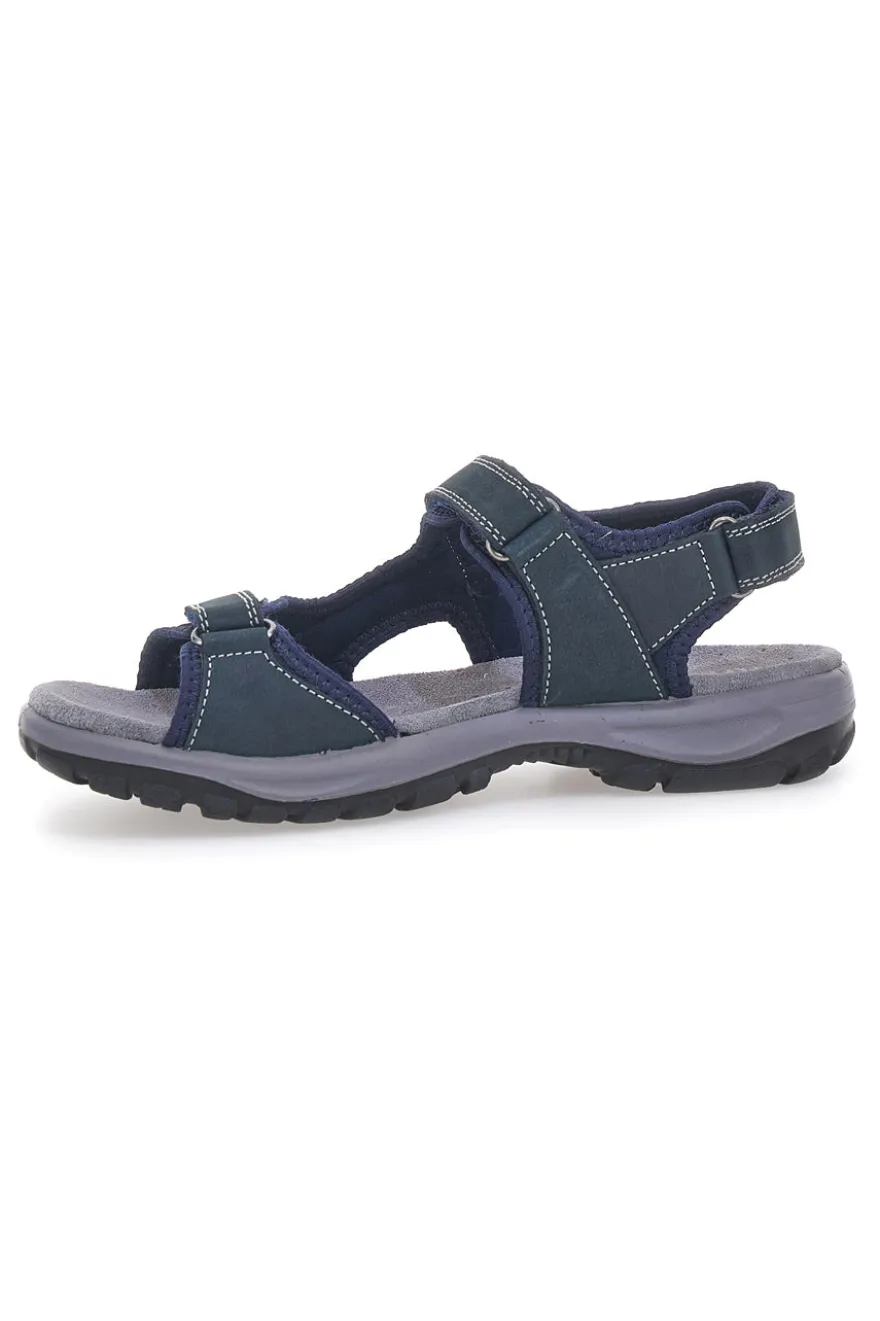 Sandali blu sportivi con chiusura regolabile Fly Dynamic FD54