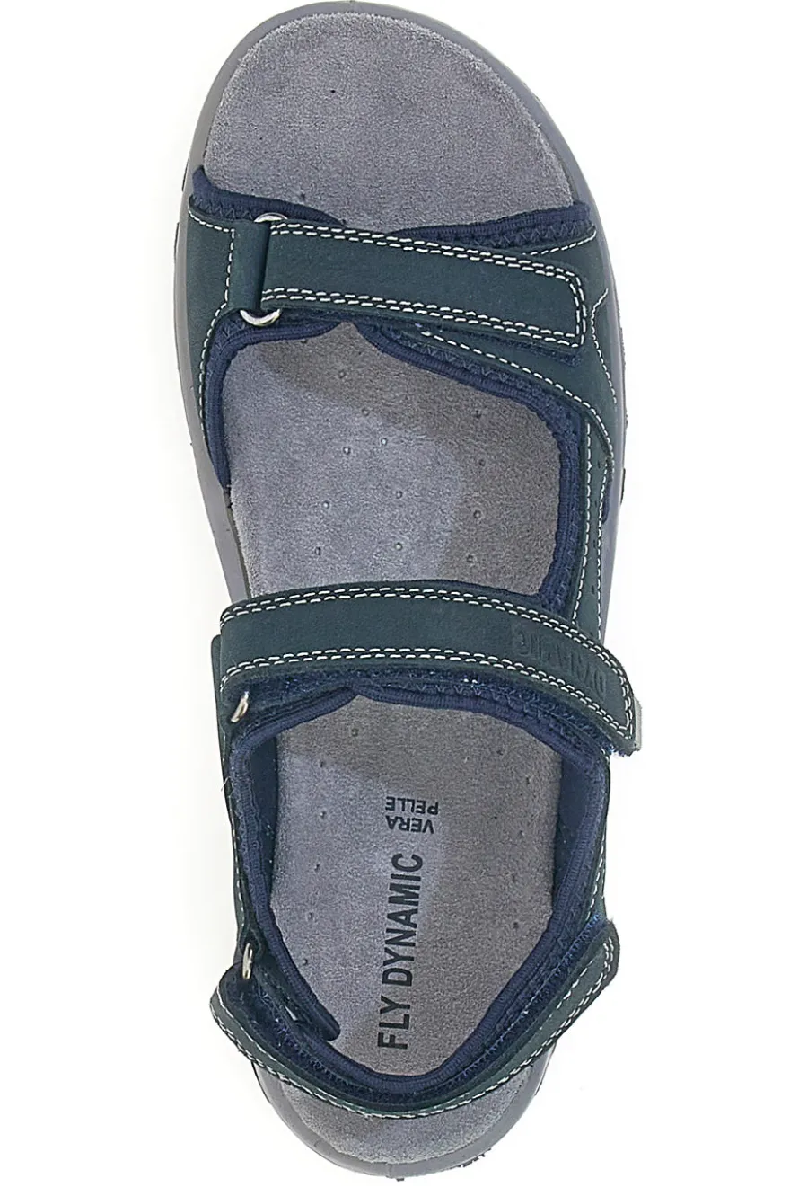 Sandali blu sportivi con chiusura regolabile Fly Dynamic FD54