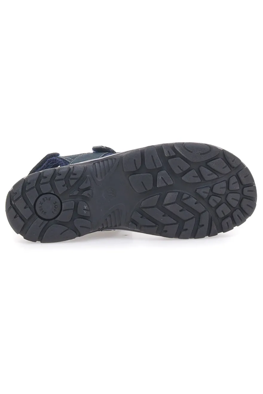 Sandali blu sportivi con chiusura regolabile Fly Dynamic FD54