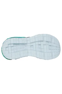 Sandali blu sportivi con stampa grafica Skechers Mega-Splash 4K