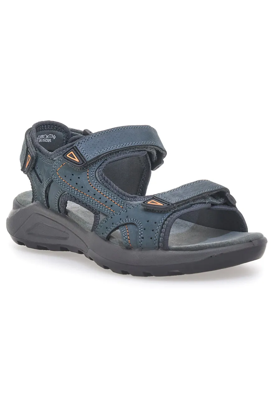 Sandali blu sportivi traforati con strappi Fly Dynamic FD505
