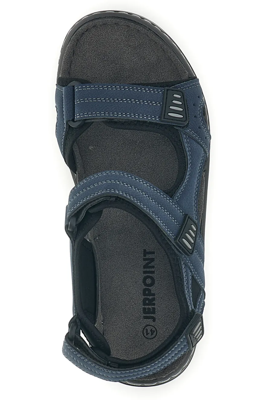 Sandali blu strappi regolabili Jerpoint M8553