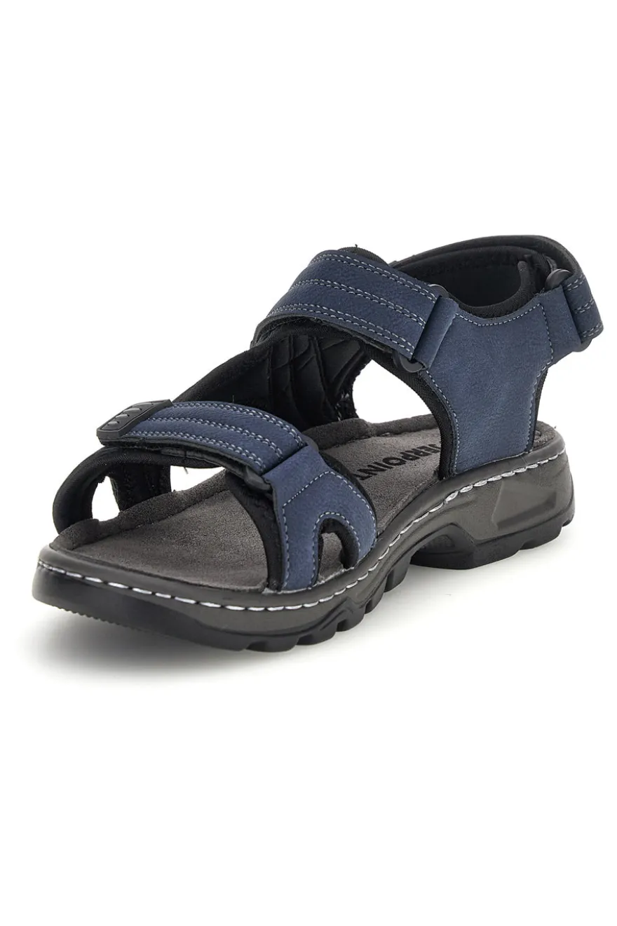 Sandali blu strappi regolabili Jerpoint M8553