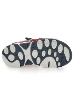 Sandali Blue e Rossi Con Strappi In Velcro Spiderman 15301