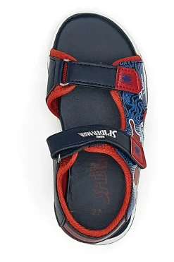 Sandali Blue e Rossi Con Strappi In Velcro Spiderman 15301