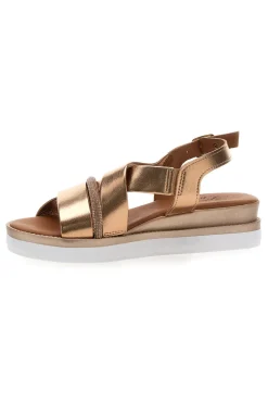 Sandali bronzo Made in Italy Pittarello look B82923