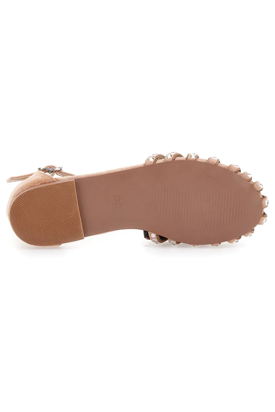 Sandali Cage da Bimba con Strass Syssy 16331