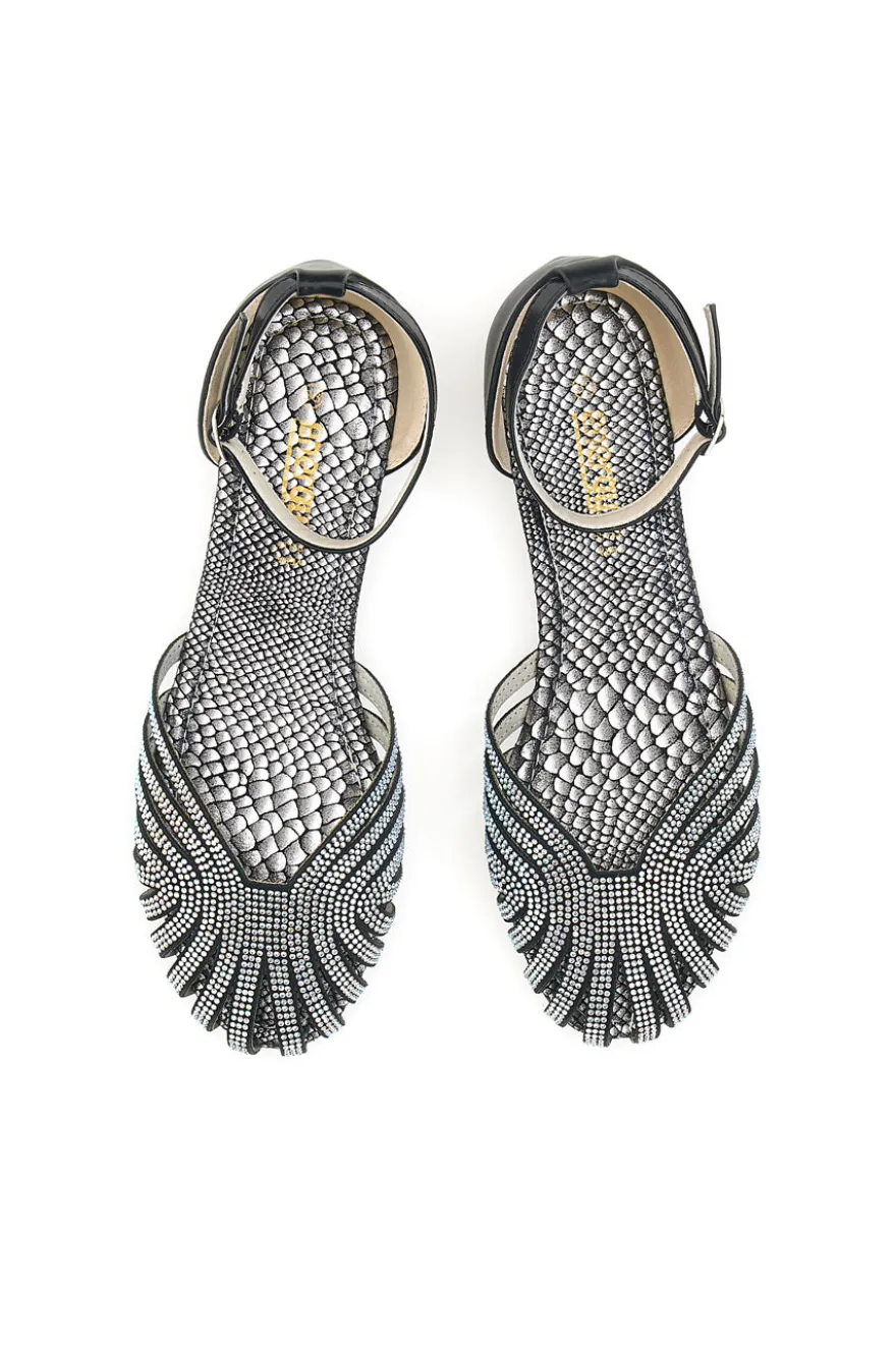 Sandali Cage Neri Energy 356