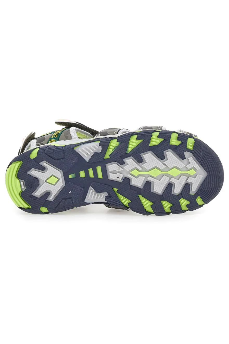 Sandali Casual Camouflage Pitt Kids 14309