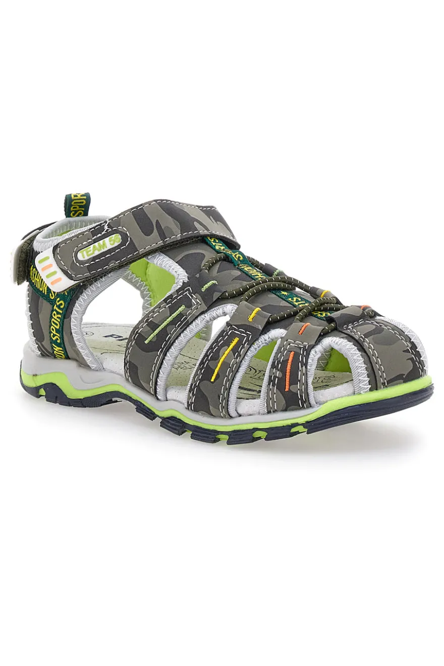 Sandali Casual Camouflage Pitt Kids 14309