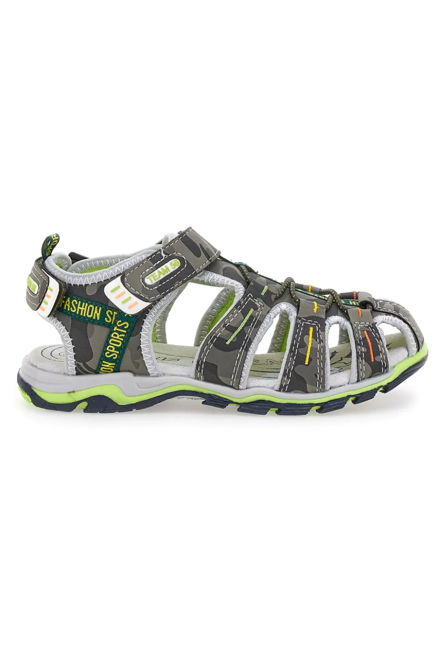 Sandali Casual Camouflage Pitt Kids 14309
