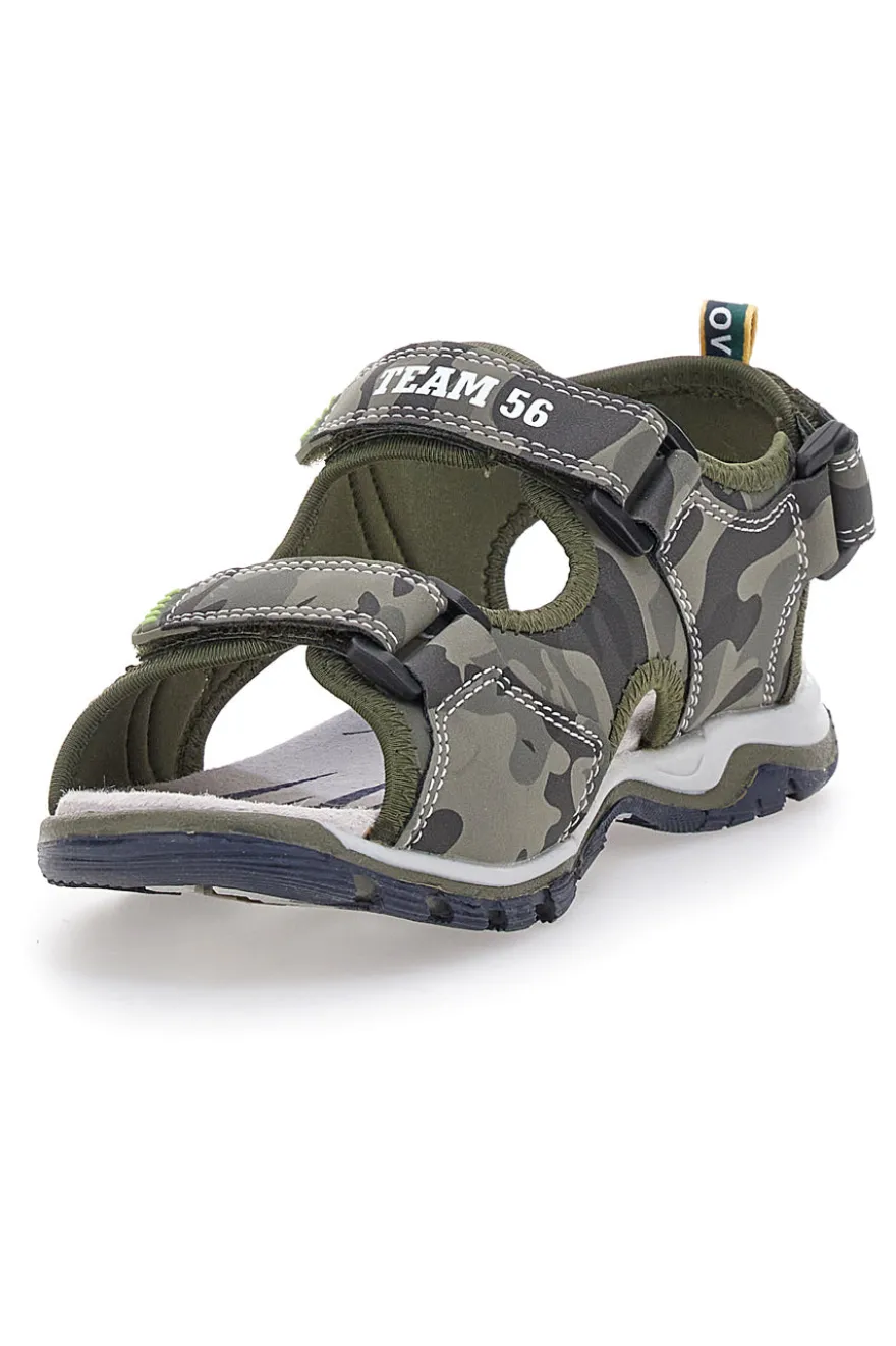 Sandali Casual Camouflage Pitt Kids 14308