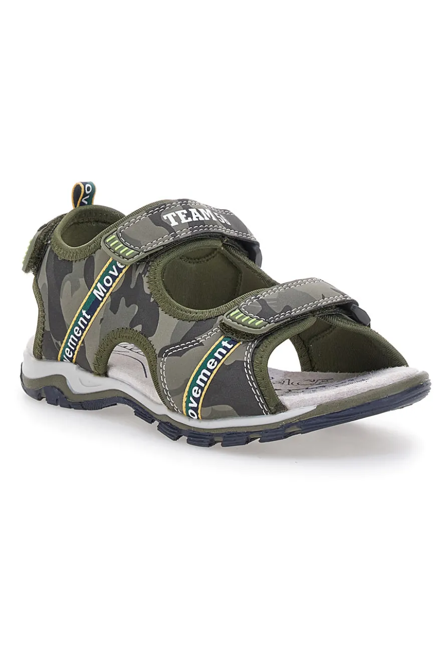 Sandali Casual Camouflage Pitt Kids 14308