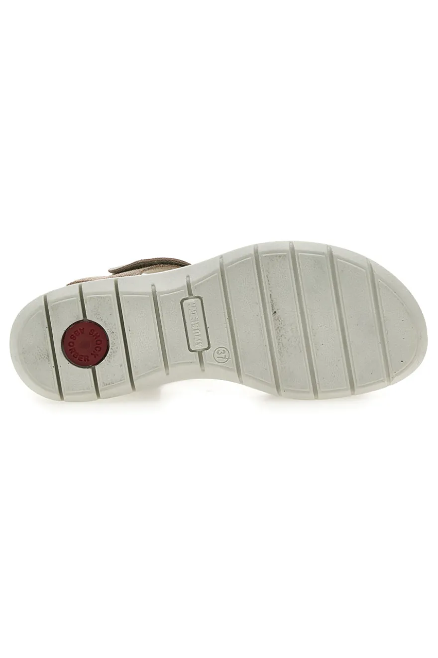 Sandali Champagne Con Strappi Made In Italy Imac 7573707233213