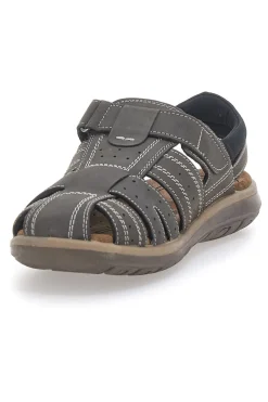 Sandali chiusi grigi con velcro Fly Dynamic FD29