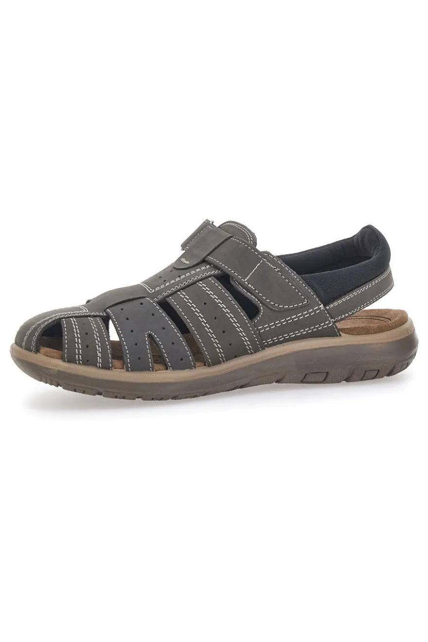 Sandali chiusi grigi con velcro Fly Dynamic FD29