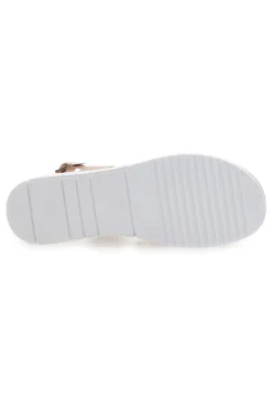 Sandali Cipria Con Cinturino Sling-back Cafe' Cost 4209