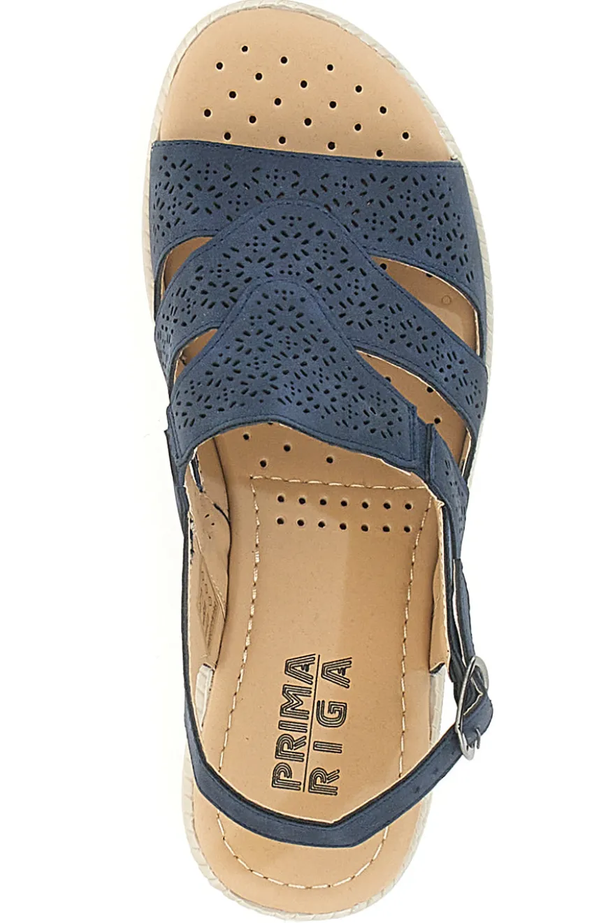 Sandali Classici Blu Prima Riga 9132