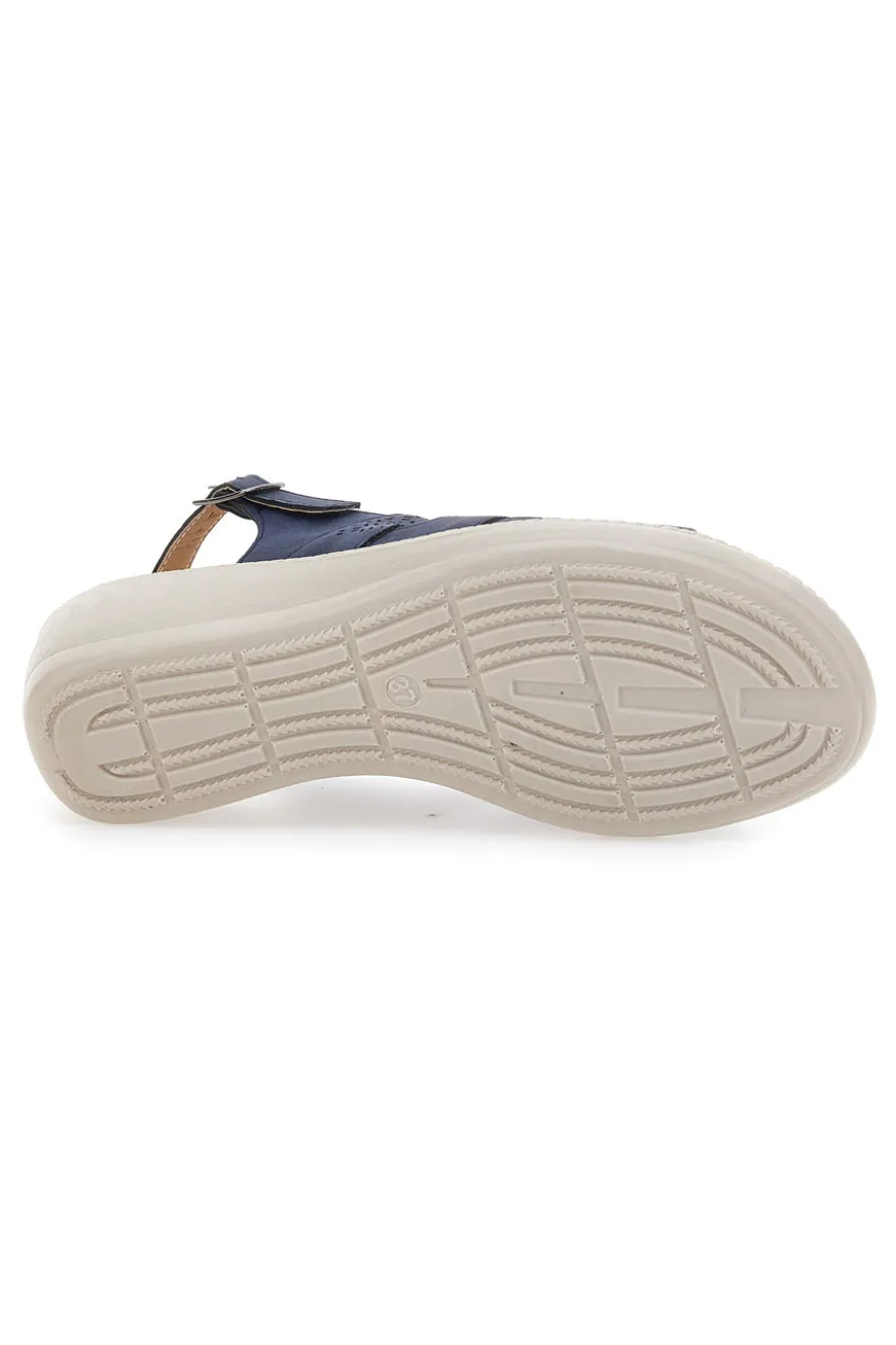Sandali Classici Blu Prima Riga 9132