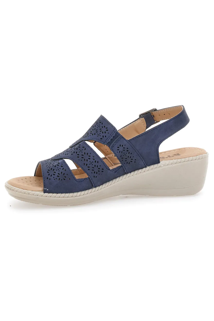 Sandali Classici Blu Prima Riga 9132