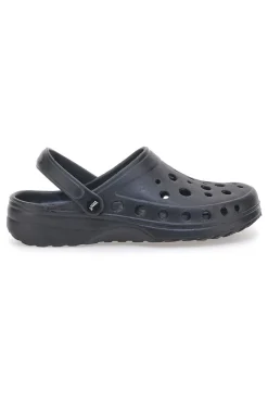Sandali clog neri da uomo leggeri e pratici Woz 4