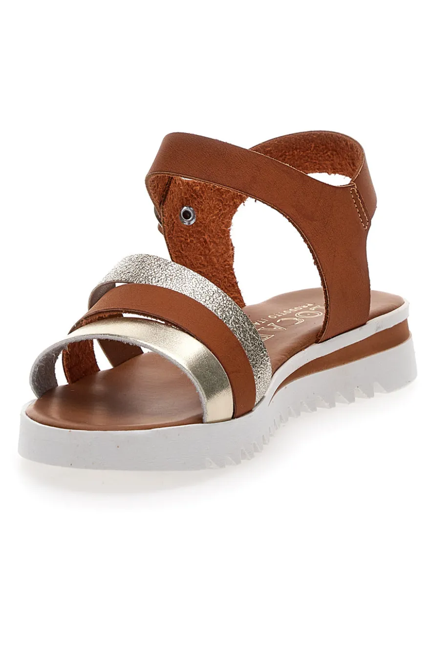 Sandali Cognac da Donna Plocadi 005