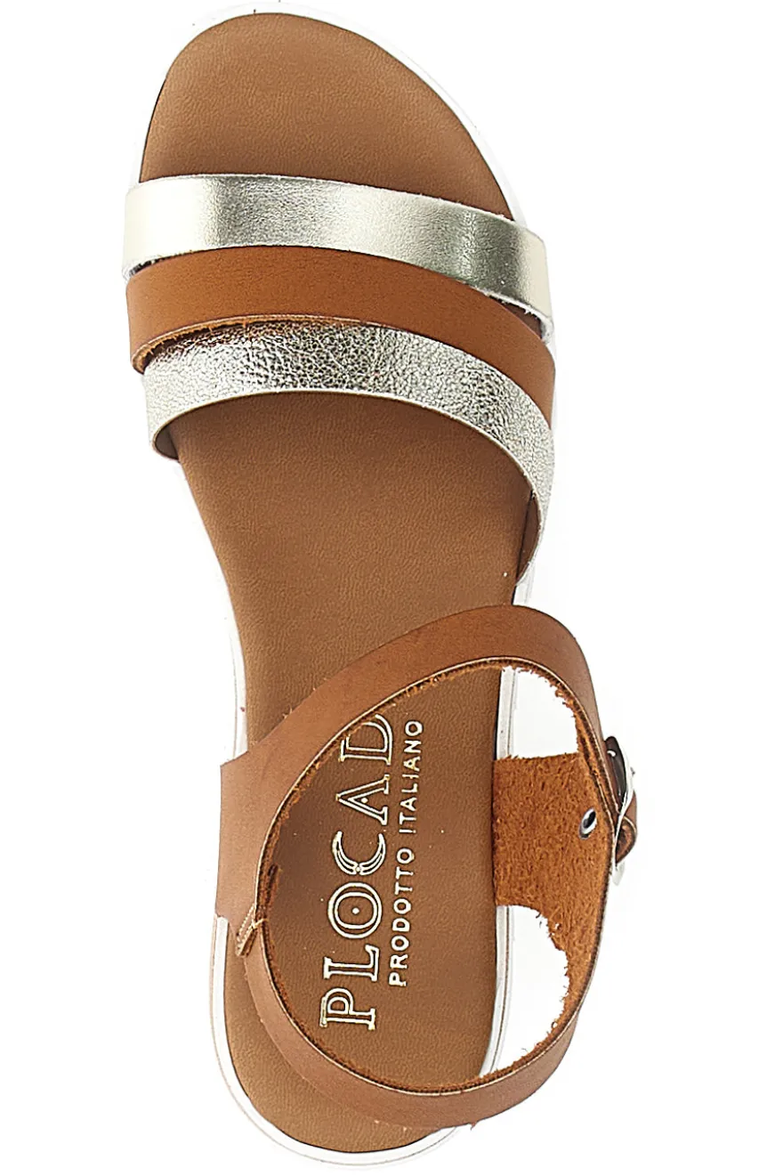 Sandali Cognac da Donna Plocadi 005